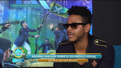 Kalimba explica porqué retomó tema de abuso del cual fue acusado años atrás. | Venga La Alegría