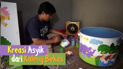 Ada Peluang Bisnis dengan Menyulap Kaleng Bekas Jadi Kreasi Unik