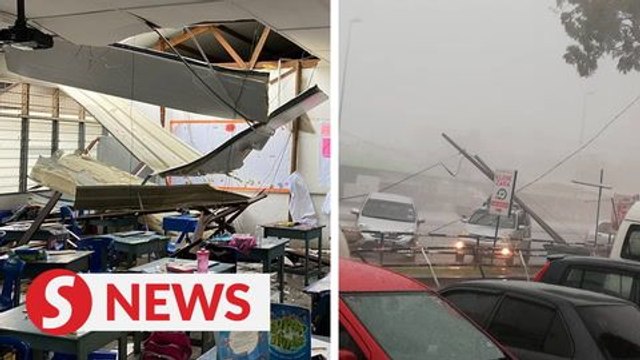 Freak storm lashes Melaka, causing property damage, injuries