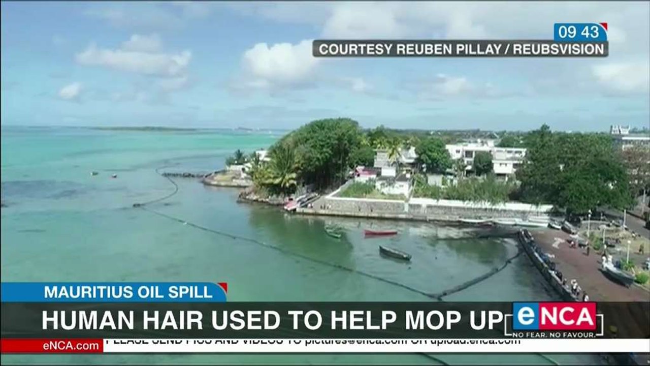 Human hair used to help mop up