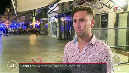 Cannes : un mouvement de foule provoqué par une fausse rumeur