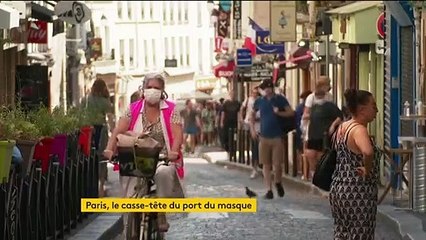 Paris : le casse-tête du port du masque