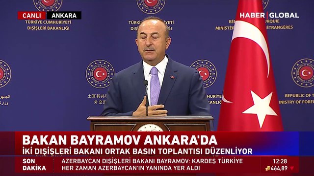 Bakan Çavuşoğlu'dan Yunanistan ile Akdeniz'de yaşanan gerilimle ilgili açıklama