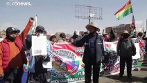 Sindicalistas bolivianos exigen la celebración de las elecciones presidenciales antes de octubre