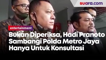 Bukan Diperiksa, Hadi Pranoto Sambangi Polda Hanya untuk Konsultasi