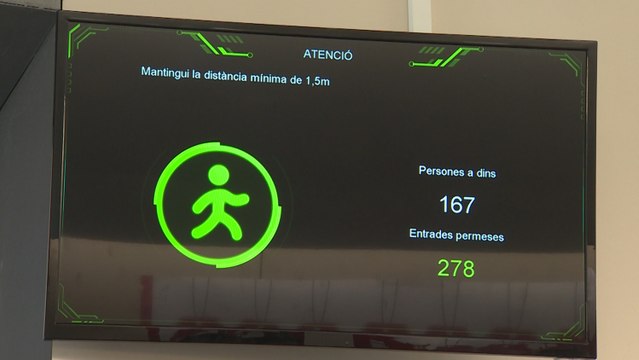 Instalan cámaras en los mercados de Barcelona para controlar el aforo