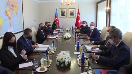 Çavuşoğlu-Bayramov görüşmesi - ANKARA