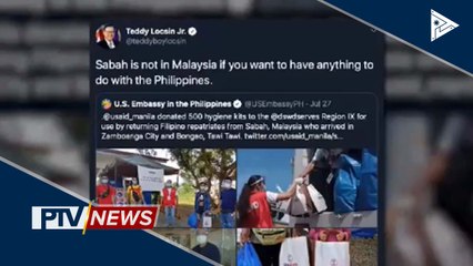 House Speaker Cayetano, iginiit na hindi tinatalikuran ang usapin ng territorial dispute sa Sabah, Malaysia