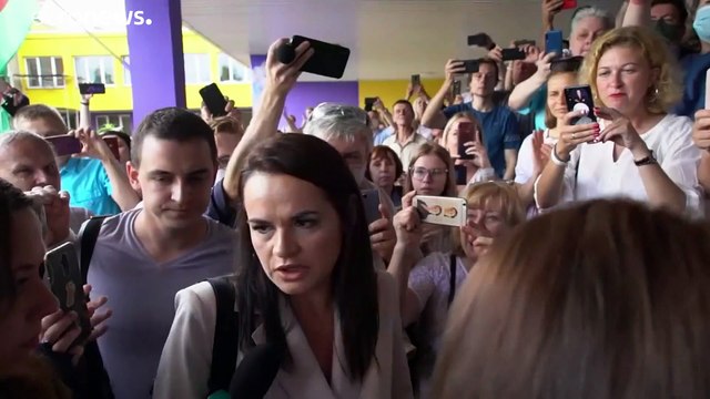 Тихановская объяснила бегство из Беларуси