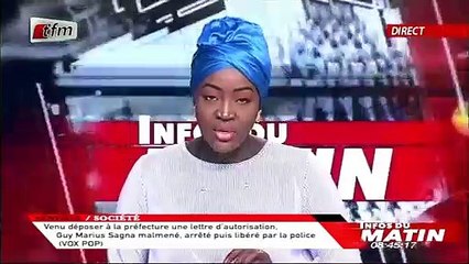 Miroir régional International avec Faty Dieng dans Infos du Matin du 11 Aout 2020