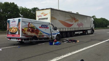 Dramatique accident sur E411 à Wierde