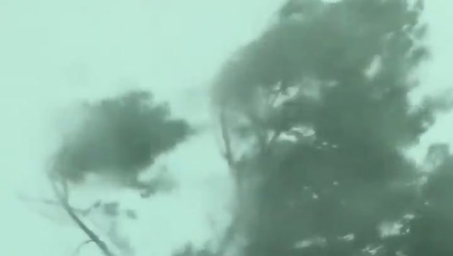 Destructive winds cause damage