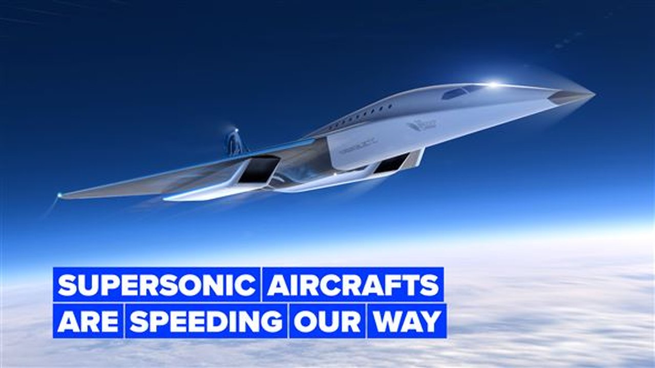 It's a bird... It's a plane... No, it's a Virgin Galactic Mach 3 aircraft!