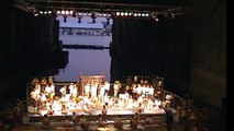 Gilles Dalbis Orchestre d'Enfants à la Base sous-marine de Bordeaux 2006 - Métal Eau Phonies, Installation de l'Instrumentation puis extraits de la création