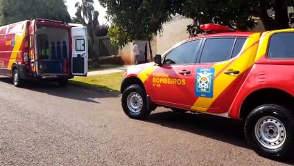 Após ter intoxicação com gás, homem é socorrido no Bairro Canadá