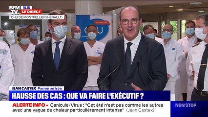 Coronavirus: selon Jean Castex, 'la situation épidémiologique évolue dans le mauvais sens'