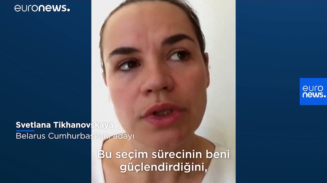 Belarus'ta seçimlerden sonra haber alınamayan muhalif aday Svetlana Tikhanovskaya Litvanya'da