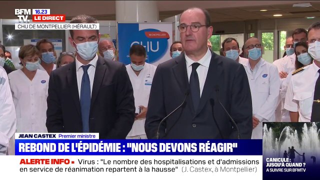 Covid-19: Jean Castex va demander aux préfets d'étendre le plus possible le port du masque dans les espaces publics