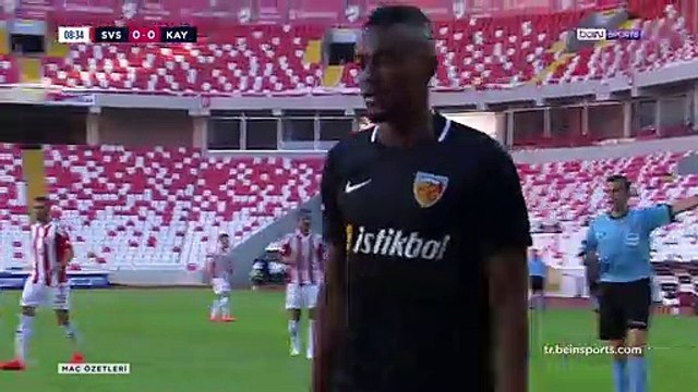 Demir Grup Sivasspor 0 - 2 Hes Kablo Kayserispor Maçın Geniş Özeti ve Golleri