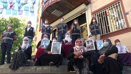 HDP önündeki ailelerin evlat nöbeti 344’üncü gününde