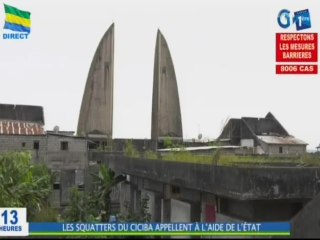 RTG / Ruine de l’édifice censé abriter le centre international des civilisations Bantu (CICIBA)