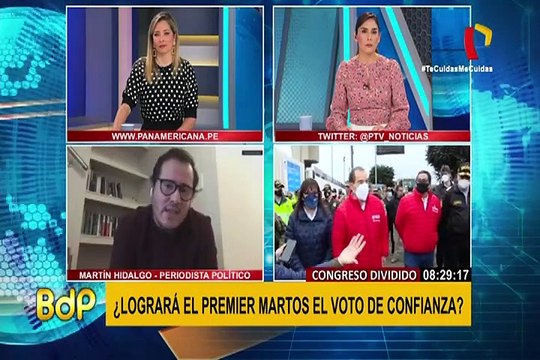 Voto de confianza: panorama se muestra optimista para el gabinete Martos