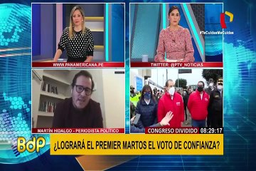 Voto de confianza: panorama se muestra optimista para el gabinete Martos