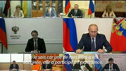 Covid-19: Poutine affirme que la Russie a mis au point un vaccin