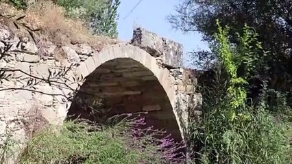 Denizli'de tahrip edilen tarihi köprü restore edilecek