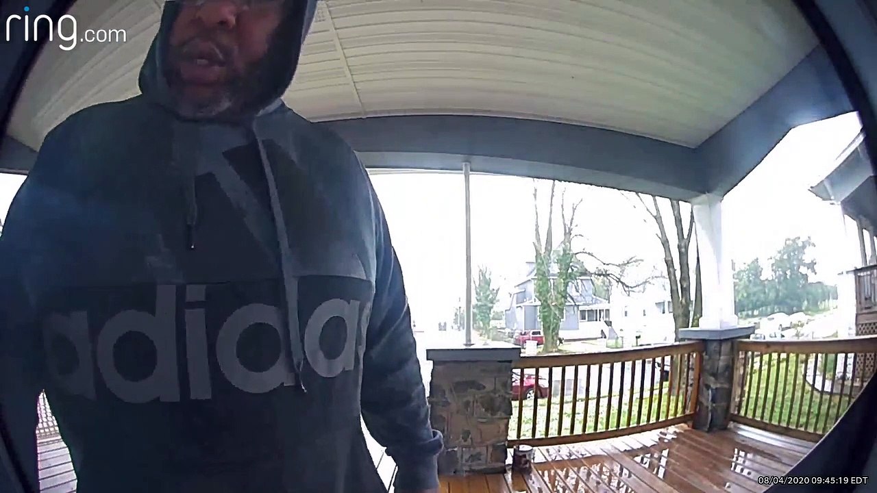 Slipper Steps Send Guy Sliding