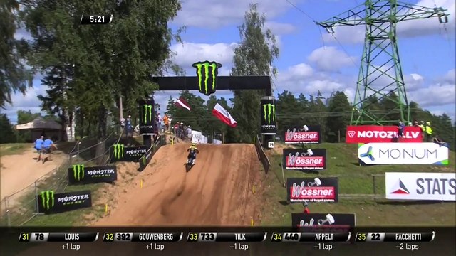 Benistant vs Guyon - EMX250 Race 1 - MXGP of Riga 2020