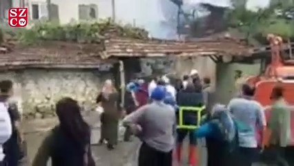 Ahşap ev 3 kişiye mezar oldu