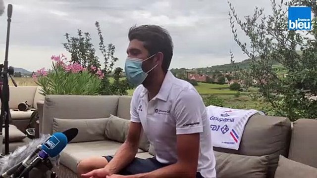 Thibaut Pinot en forme, juste avant le Critérium du Dauphiné 2020.