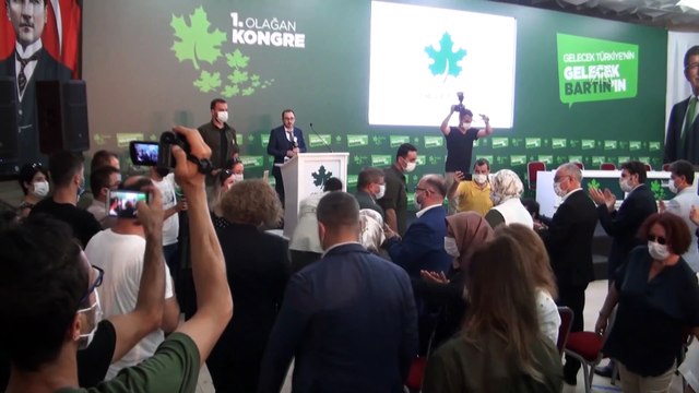 Gelecek Partisi Genel Başkanı Davutoğlu, partisinin Bartın kongresinde konuştu - BARTIN