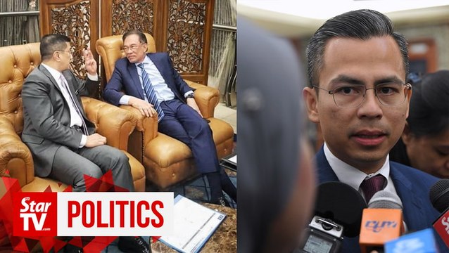 Fahmi: Anwar, Azmin meeting shows there were never two camps