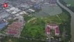 Drone visuals of Penang's land for non-Muslim places of worship