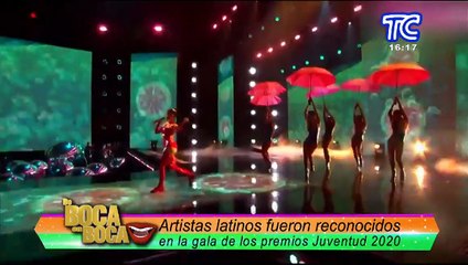 Todo lo que fue la gala de los “Premios Juventud 2020”