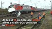 Sixteen people killed in Russia after train-bus collision