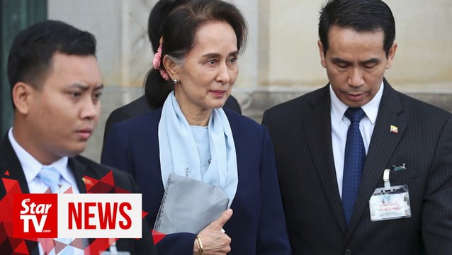Suu Kyi says genocide case brought against Myanmar misleading