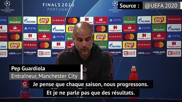 Quarts - Guardiola : Lyon a une très grande expérience de la Ligue des champions