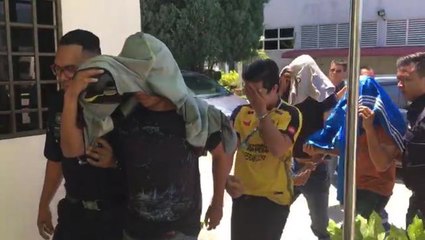 Football hooligans charged