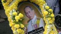 Thailand marks 1st anniversary of late king's death