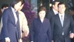 Ex-South Korean president emerges after 14-hour interrogation