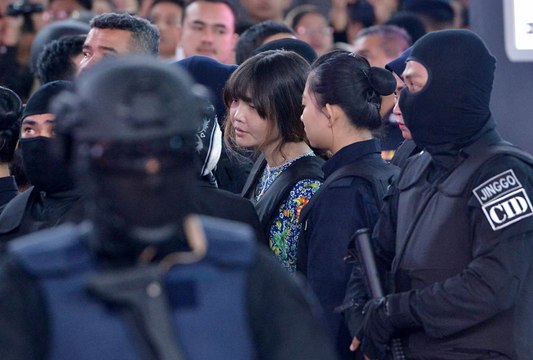 Kim Jong-nam murder trial: Suspects taken to crime scene at KLIA2