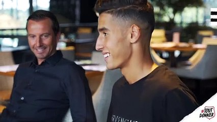 Première journée en Rouge Et Noir pour Nayef Aguerd