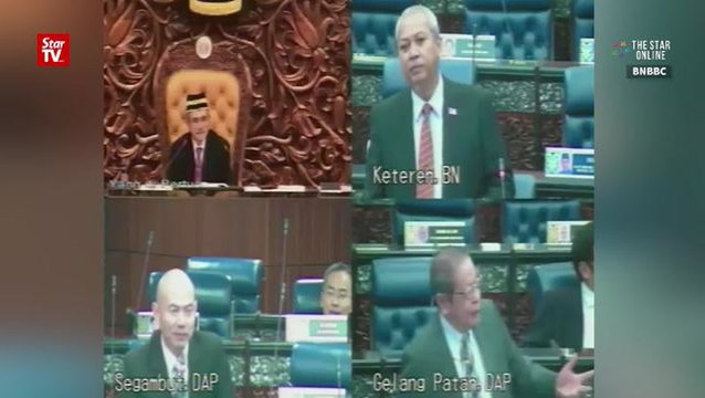 Verbal brawl in Parliament after Annuar Musa took pot shots at Lim Kit Siang's political career