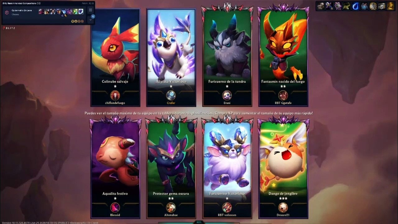 FOX TACTICS #1 - TEAMFIGHT TACTICS #Liga Fox Parte 1/3