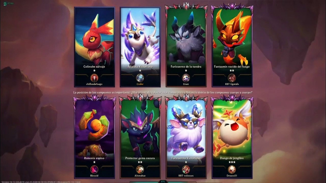 FOX TACTICS #1 - TEAMFIGHT TACTICS #Liga Fox Parte 2/3
