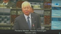 Najib explains his US visit to Dewan Rakyat