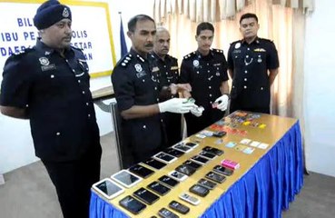 Gang behind thefts at park busted